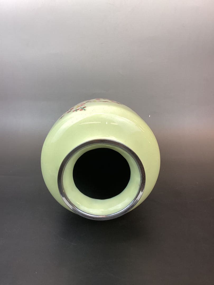 七宝焼　四君子文 花瓶 31cm 送料込み ［Myday専用￼ ］