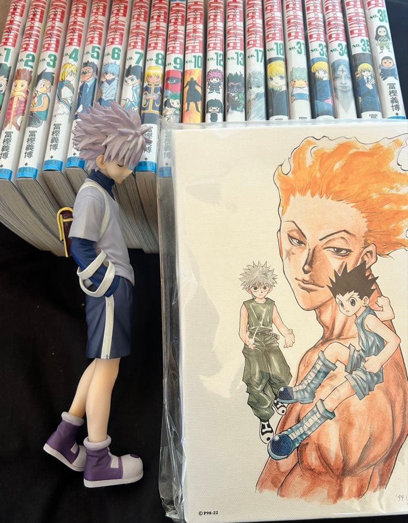 キルア・ゾルディック フィギュア コミック アートボード