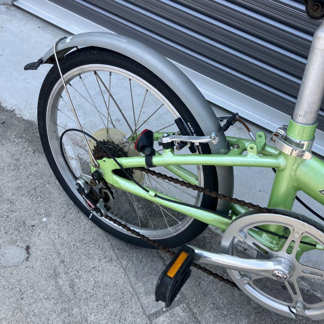 ビンテージ DAHON ダホン メトロ 折り畳み自転車 20インチ グリーン