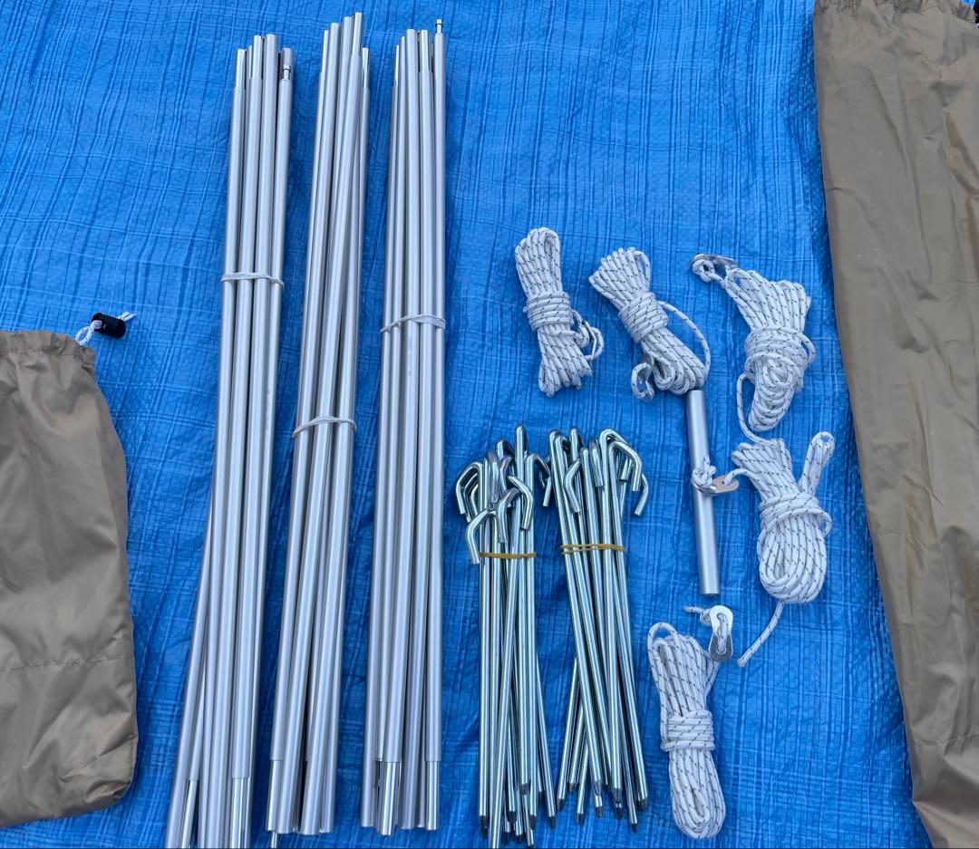 DOD カマボコテント3S (タン)