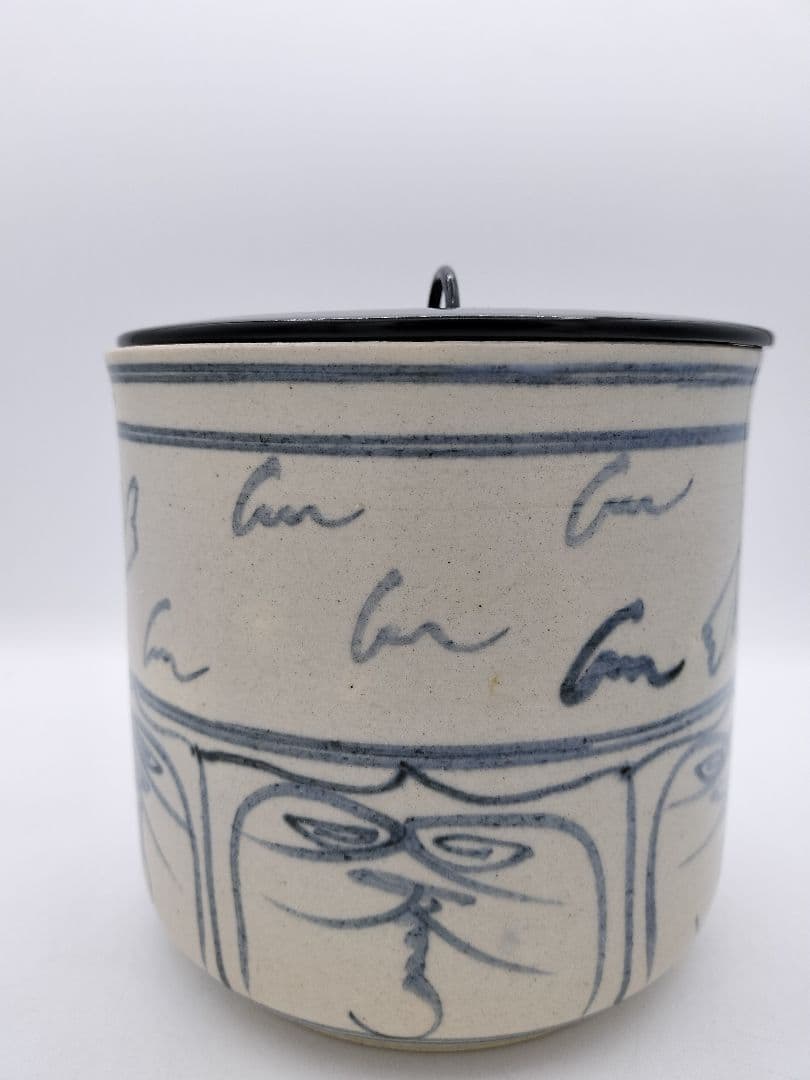 c670 水指 安南写 蜻蛉 太仙窯 木箱 茶道具 古物