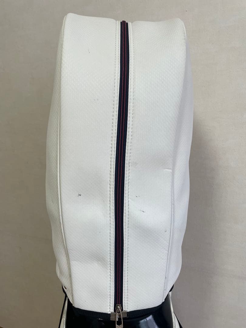 Srixon キャディバッグ　ホワイト/レッド