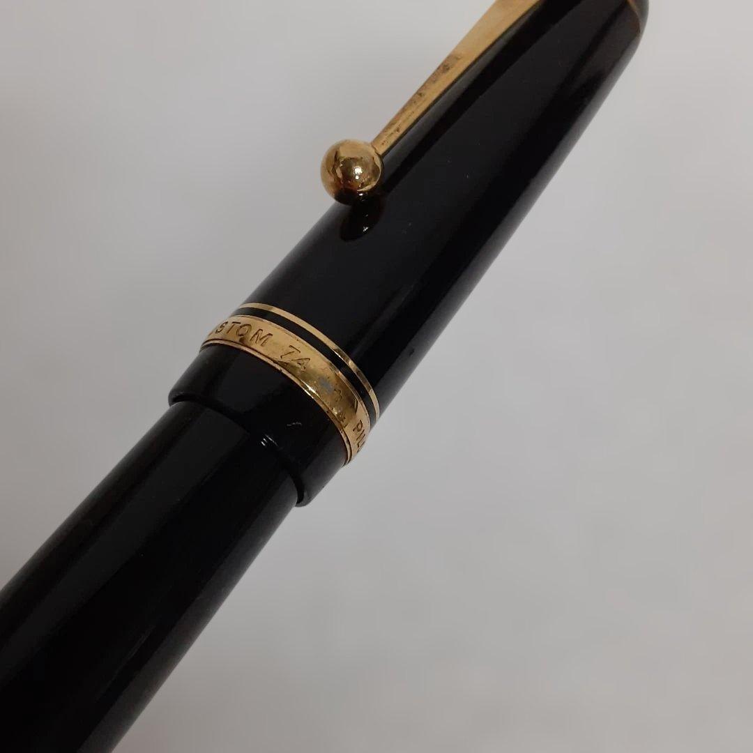 PILOT　万年筆　 カスタム 74 14金　ブラック 0208-014