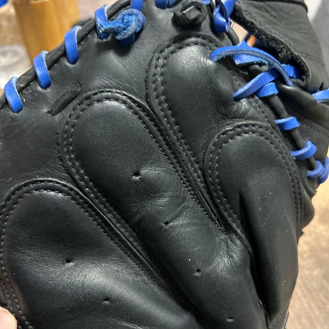 Nike キャッチャーミット　黒/青　城島モデル　軟式