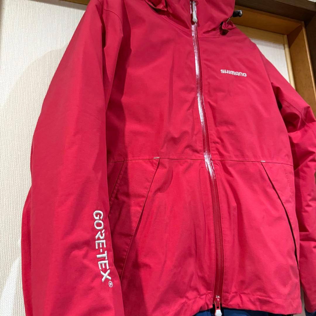 シマノ　防寒着　ウェア　ゴアテックス