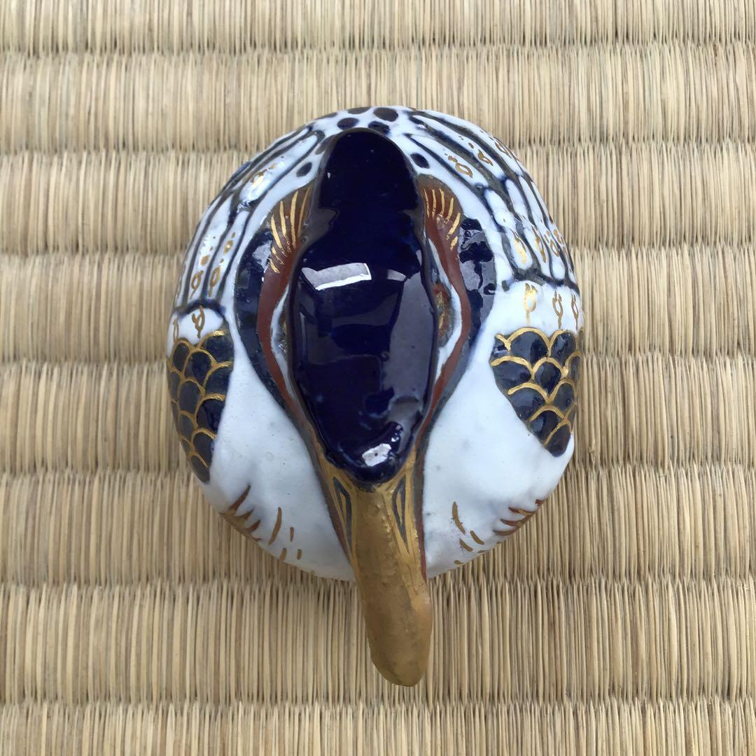 茶道具　香合　川蝉香合　出雲焼　楽山窯　長岡住右衛門(空権)造　共箱　S99KG