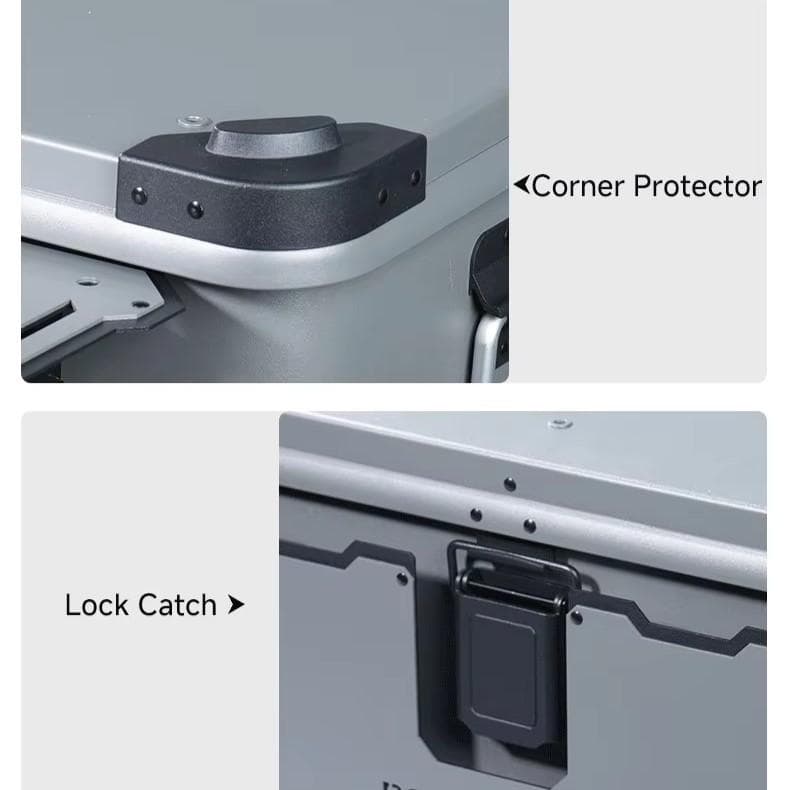 アルミ コンテナ ボックス 50L スタンド付