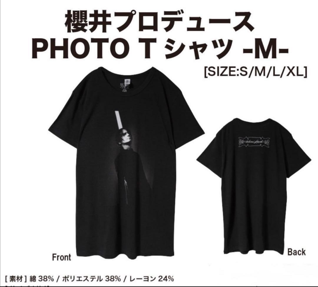 櫻井敦司 異空 2023 PHOTO Tシャツ モノクロBUCK-TICK