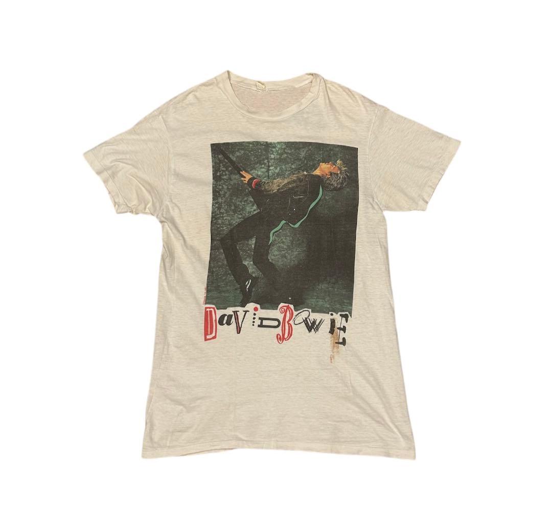 ミュージシャン DAVID BOWIE Glass Spider Tour Tee 1987s