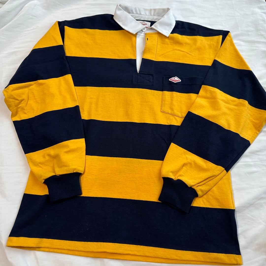 廃盤　カナダ製　Battenwear バテンウェア　ラガーシャツ　サイズM