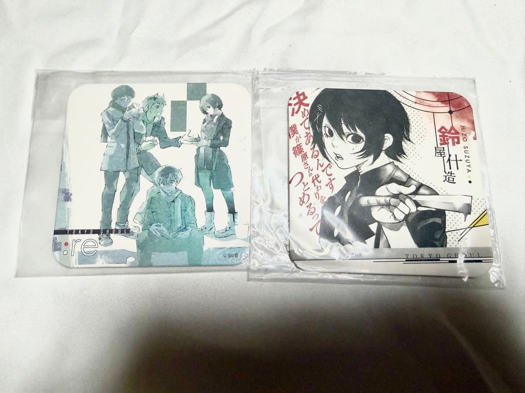 東京喰種 缶バッジ ファイル アクキー アトコ アクフィ カードフォルダー 色紙