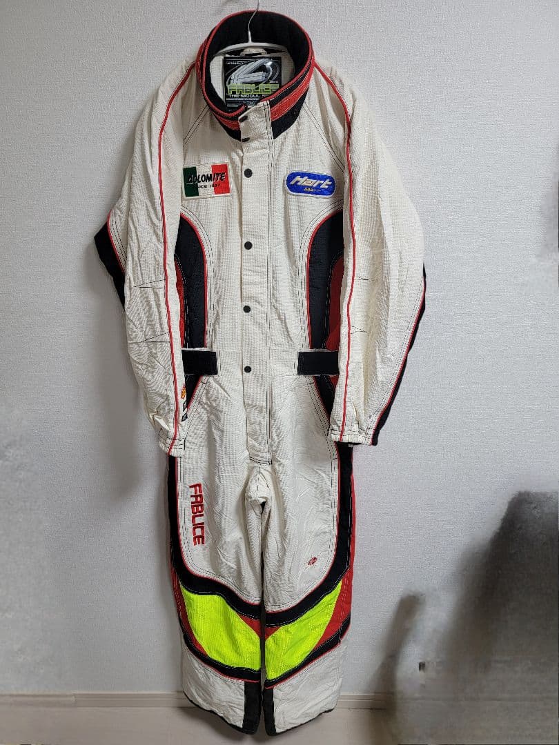 FABLICE スキーウェア Lサイズ ホワイト ワンピース