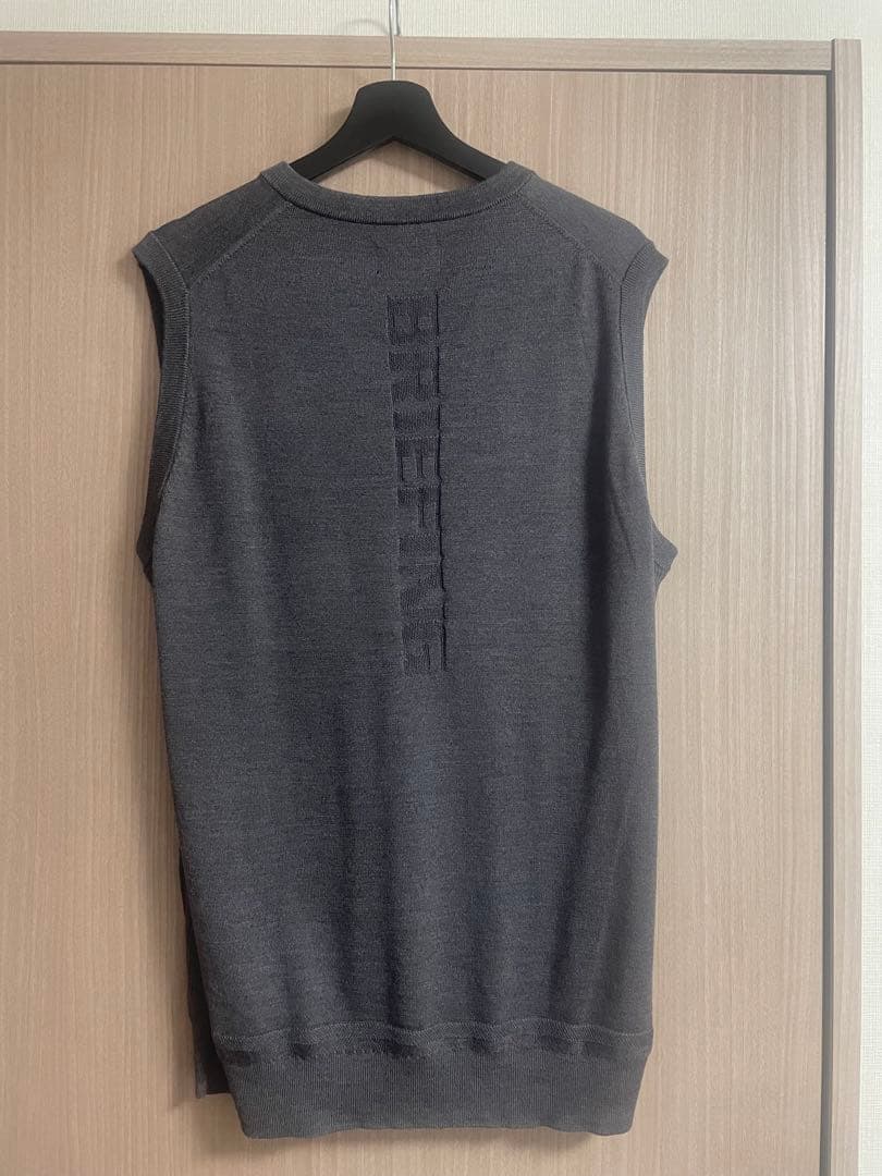 【未使用含む２点】BRIEFING メリノウール Vネックベスト XL