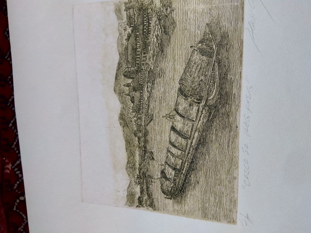 エッチング版画 4枚