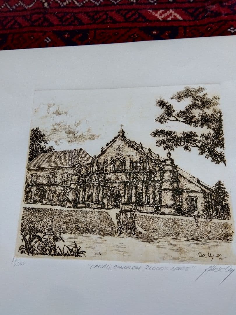 エッチング版画 4枚