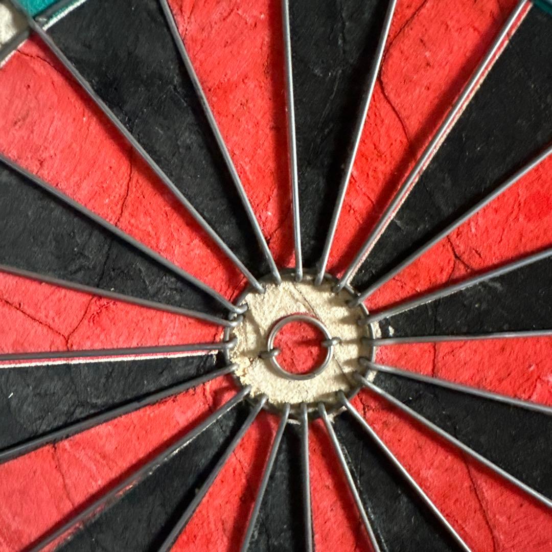 【ニッカ】【当時物】スーパーニッカ　木製ダーツボード　& キャビネット　アサヒ