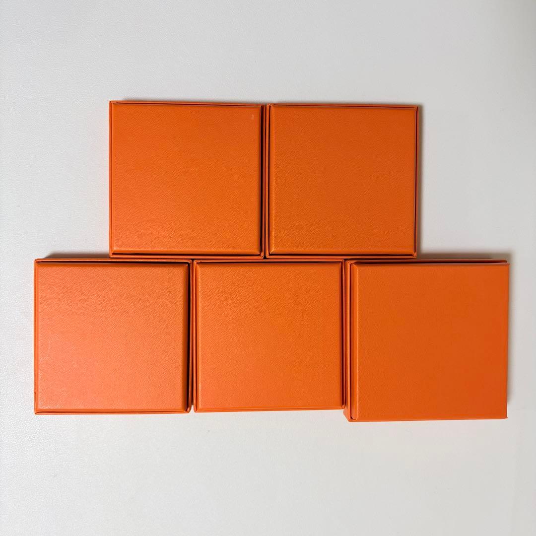 美品　エルメス　保存袋　空箱　5個セット　ブレスレット　アクセサリー入れ　現行品