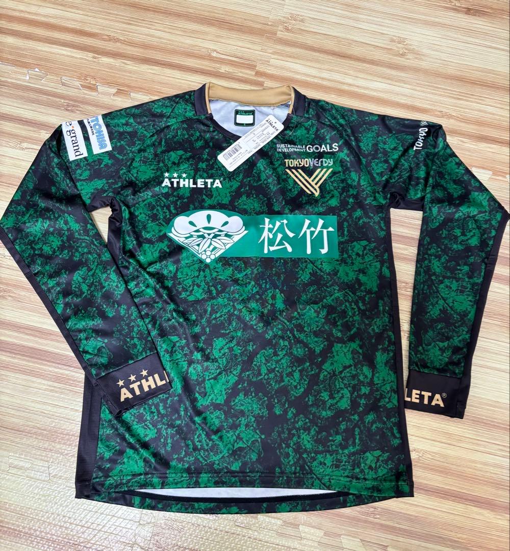 東京ヴェルディ　プラクティスシャツ　長袖　Sサイズ