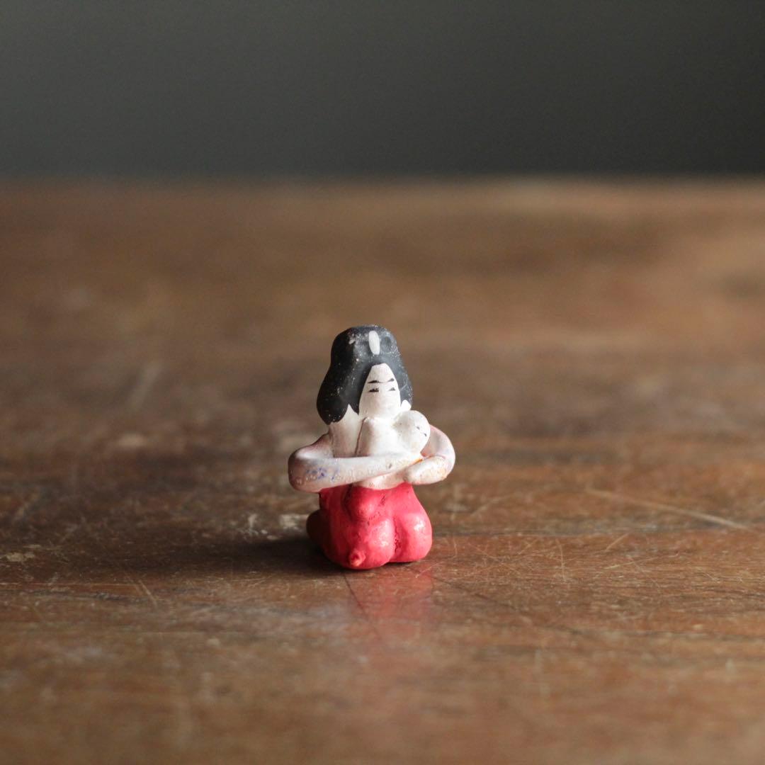 古作 古い 住吉人形 種貸しさん 土人形 郷土人形 古道具 アンティーク