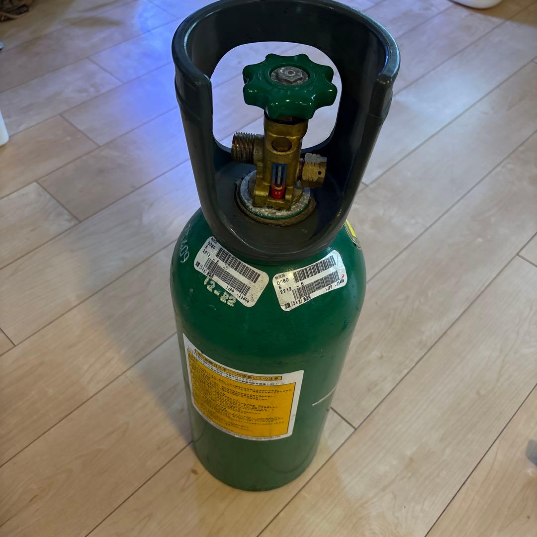 ミドボン CO2 空ボンベ 水草育成用