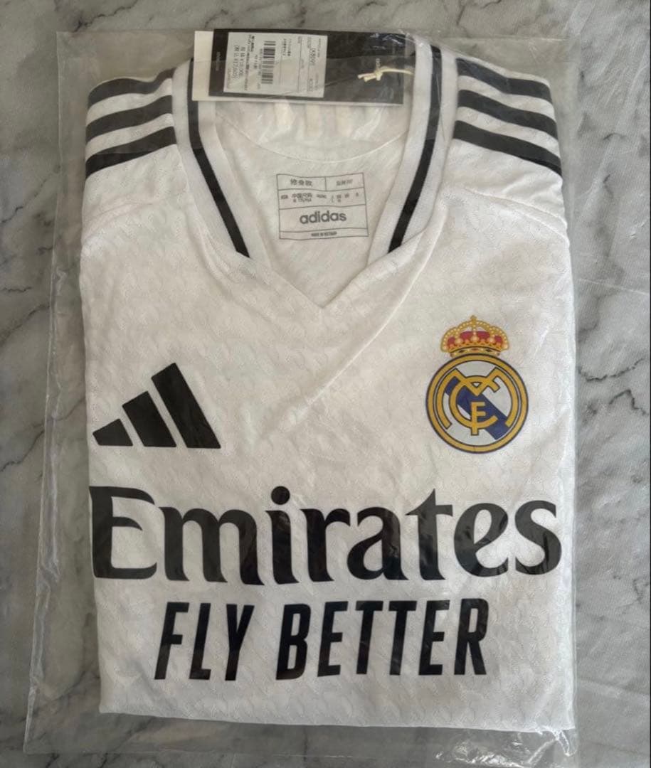 レアルマドリード　24-25 オーセンティック　半袖