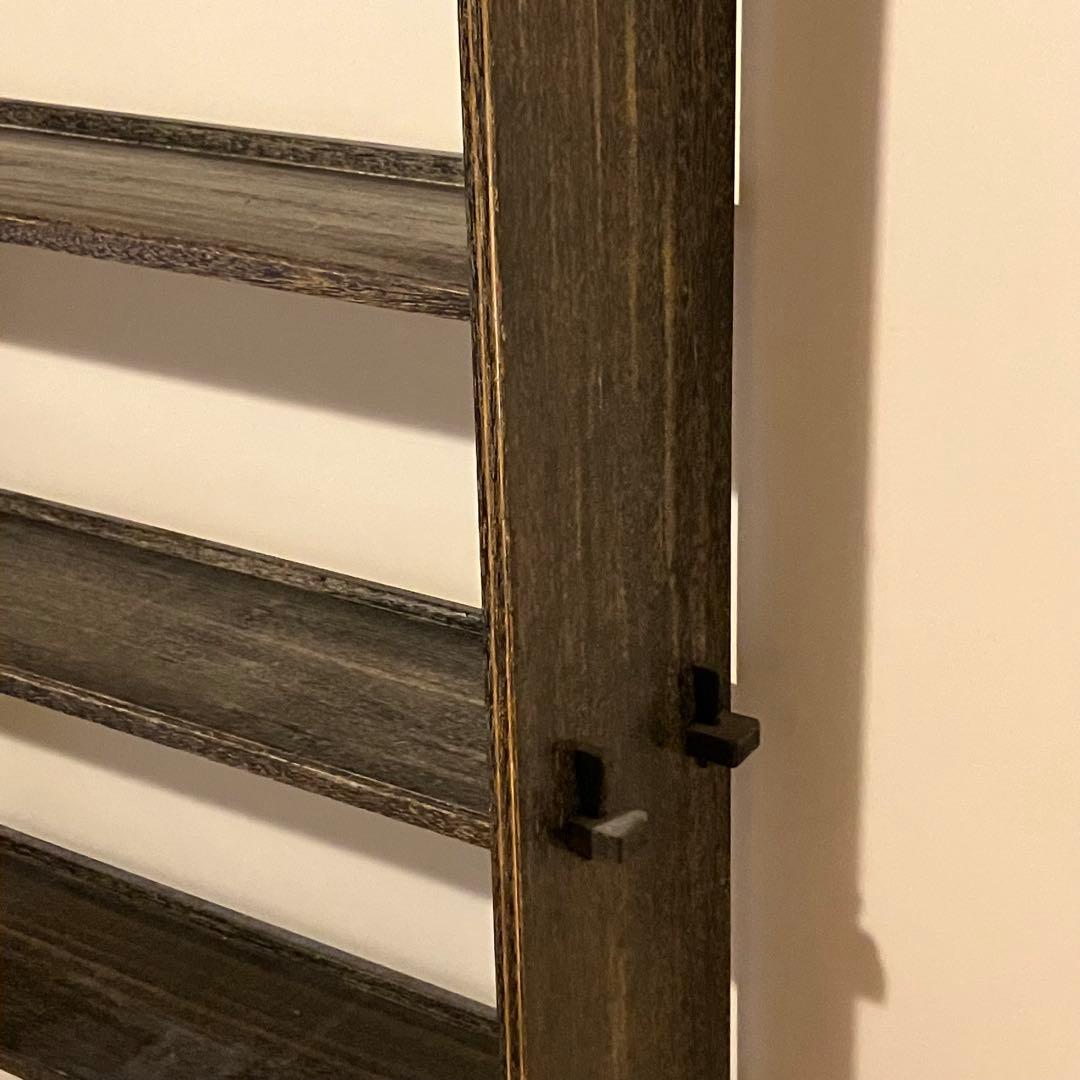 楔棚 本棚 5段 古家具 和家具 ヴィンテージ アンティーク 昭和 レトロ