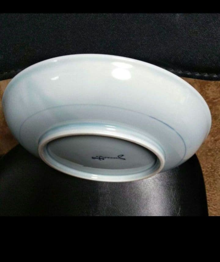 有田焼　今泉右衛門　陶印入り２１，５直径のお皿です