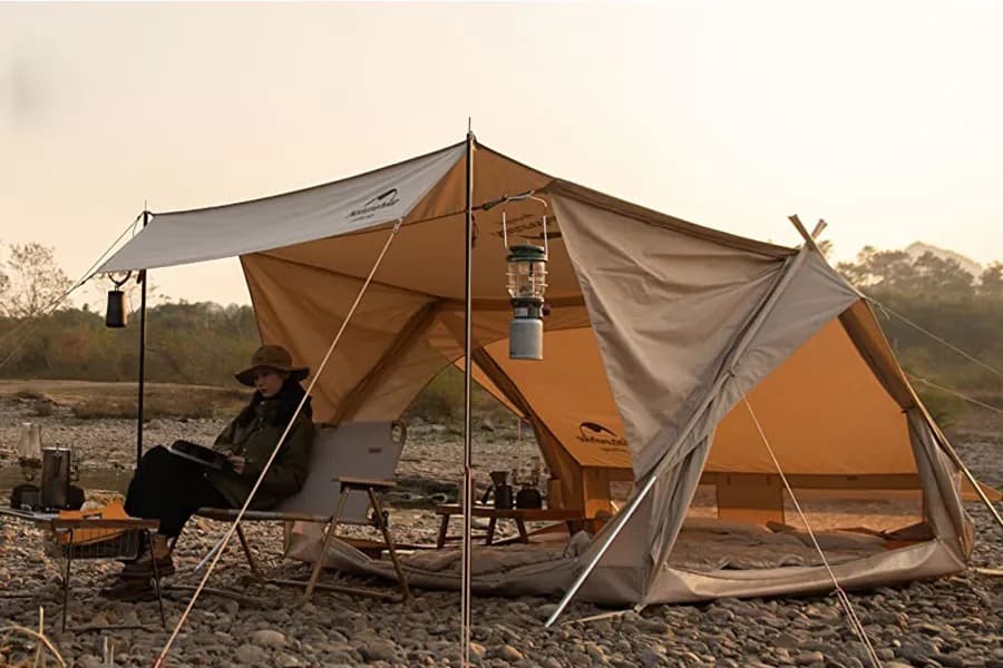 Naturehike Extend4.8 ロッジテント A型フレーム TC 美品