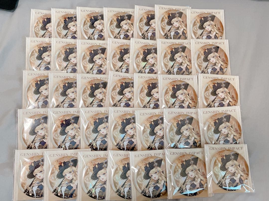 原神 Genshin フォンテーヌシリーズ キャラクター缶バッジ ナヴィア