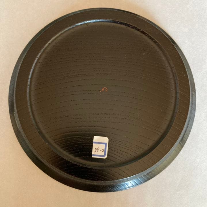 輪島塗　小森邦衛作　銘々盆　5枚