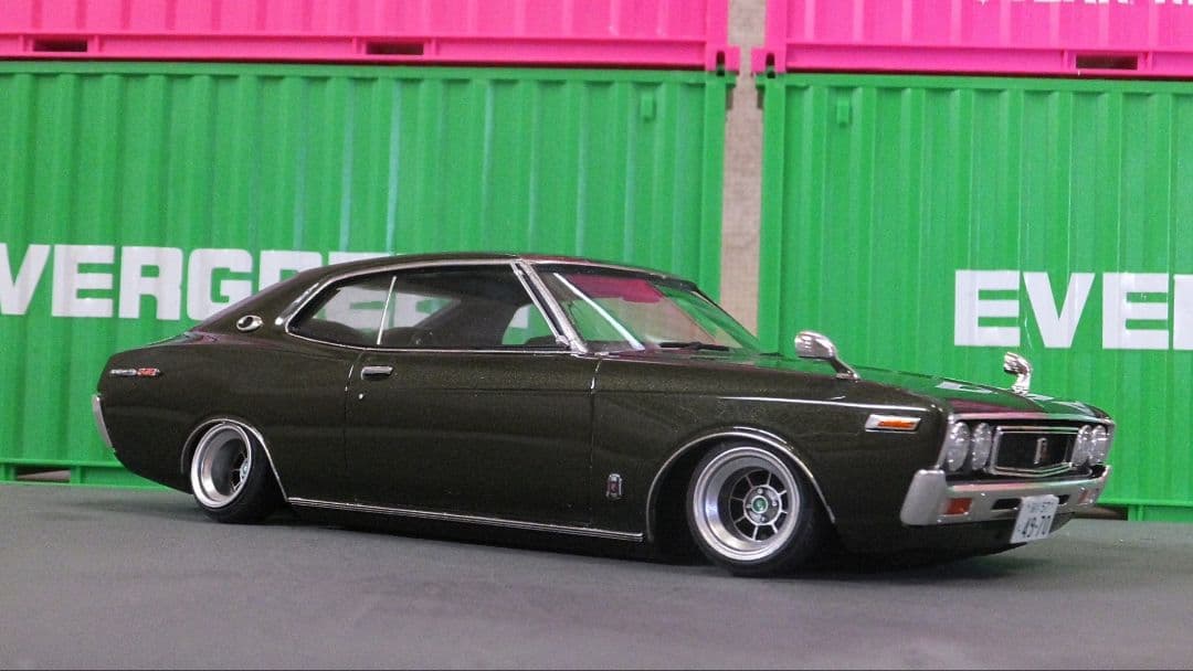 1/24ブタケツ　ローレル SGX　C130 シャコタン　ハヤシレーシング　棺桶