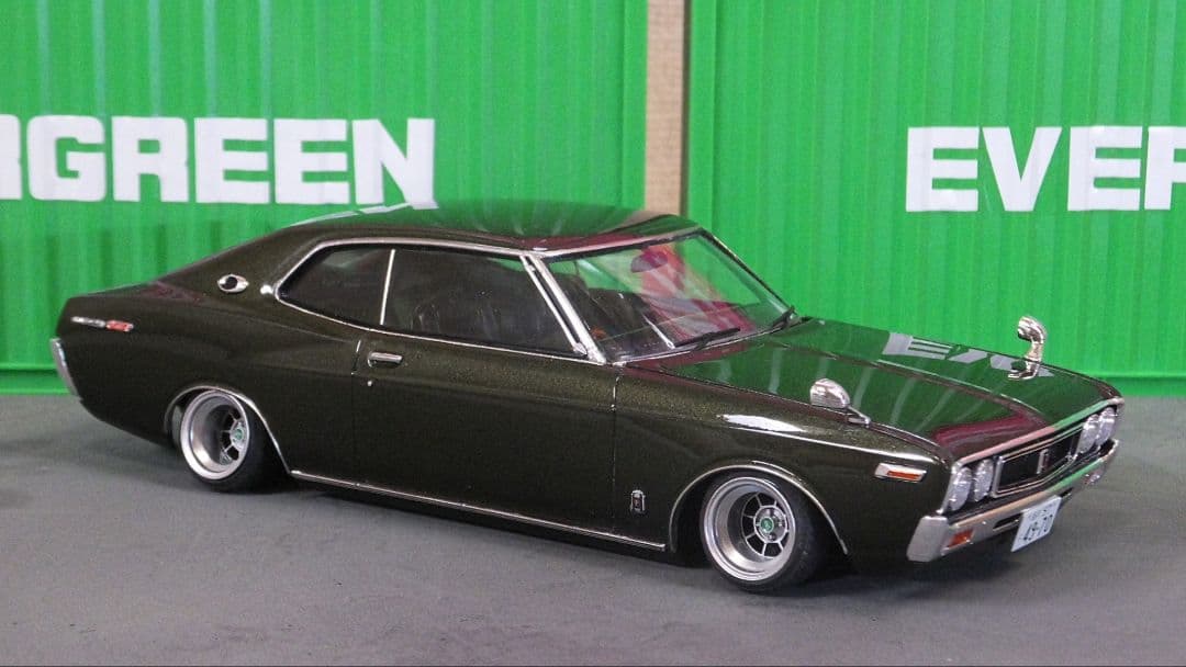 1/24ブタケツ　ローレル SGX　C130 シャコタン　ハヤシレーシング　棺桶