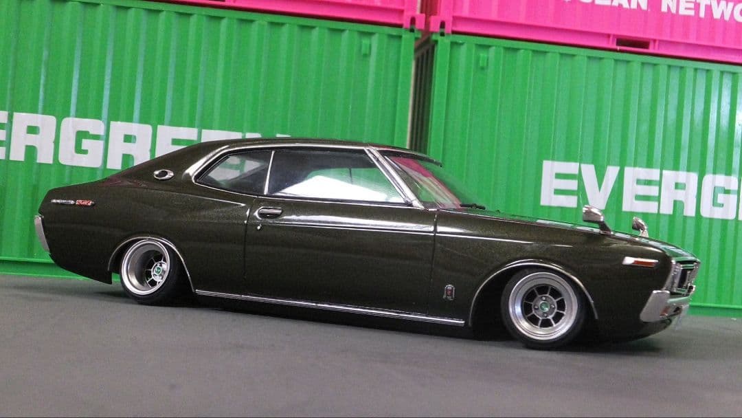 1/24ブタケツ　ローレル SGX　C130 シャコタン　ハヤシレーシング　棺桶