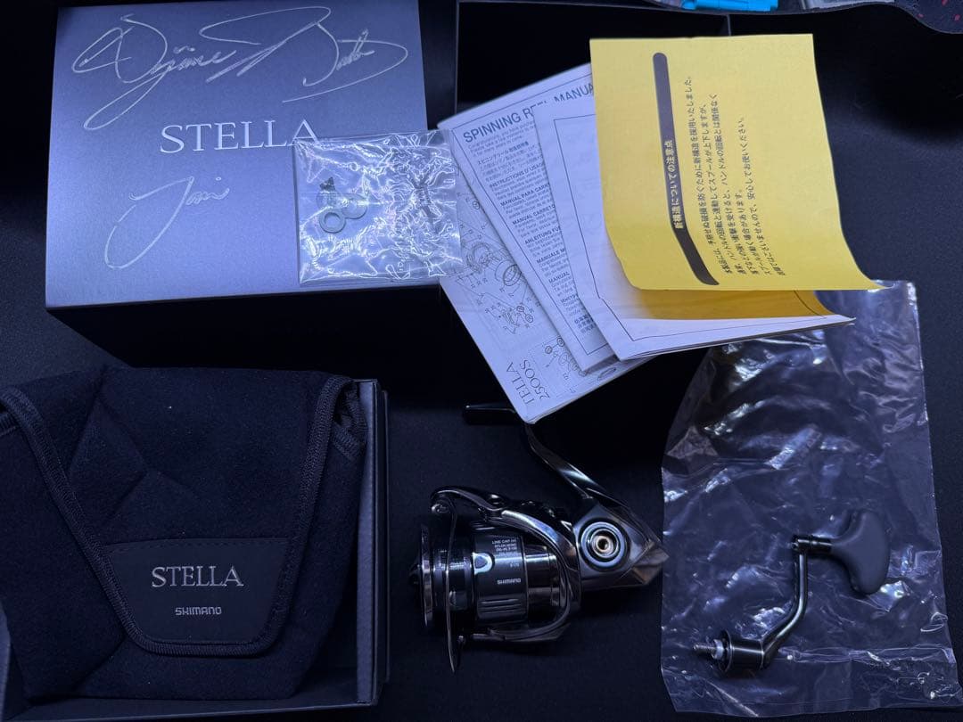 22 ステラ STELLA C3000XG 未使用 村田基さんの直筆サイン付き