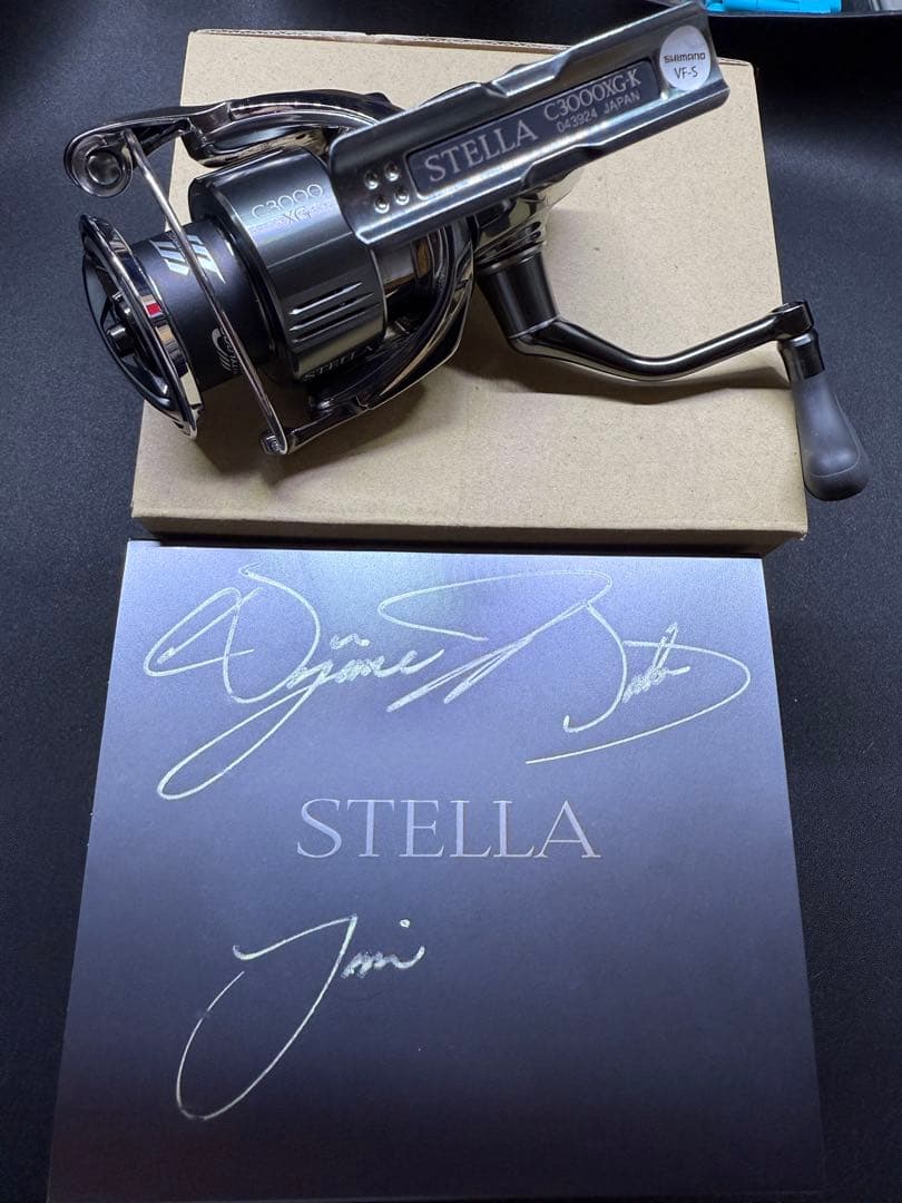 22 ステラ STELLA C3000XG 未使用 村田基さんの直筆サイン付き