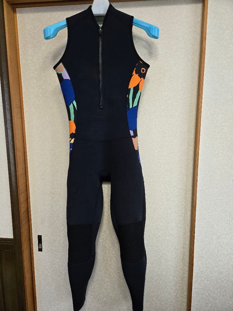ROXY ロキシー 花柄 ロングジョンウェットスーツ
