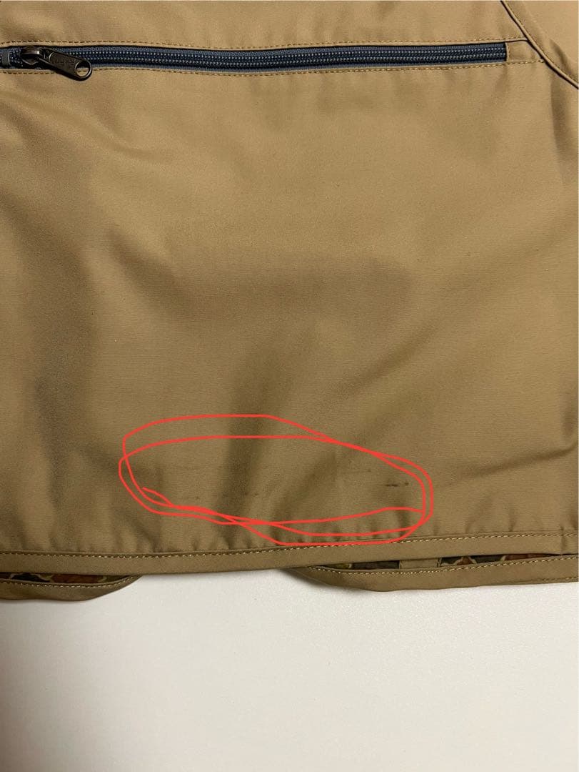 Fox Fire フィッシングベスト M ベージュ