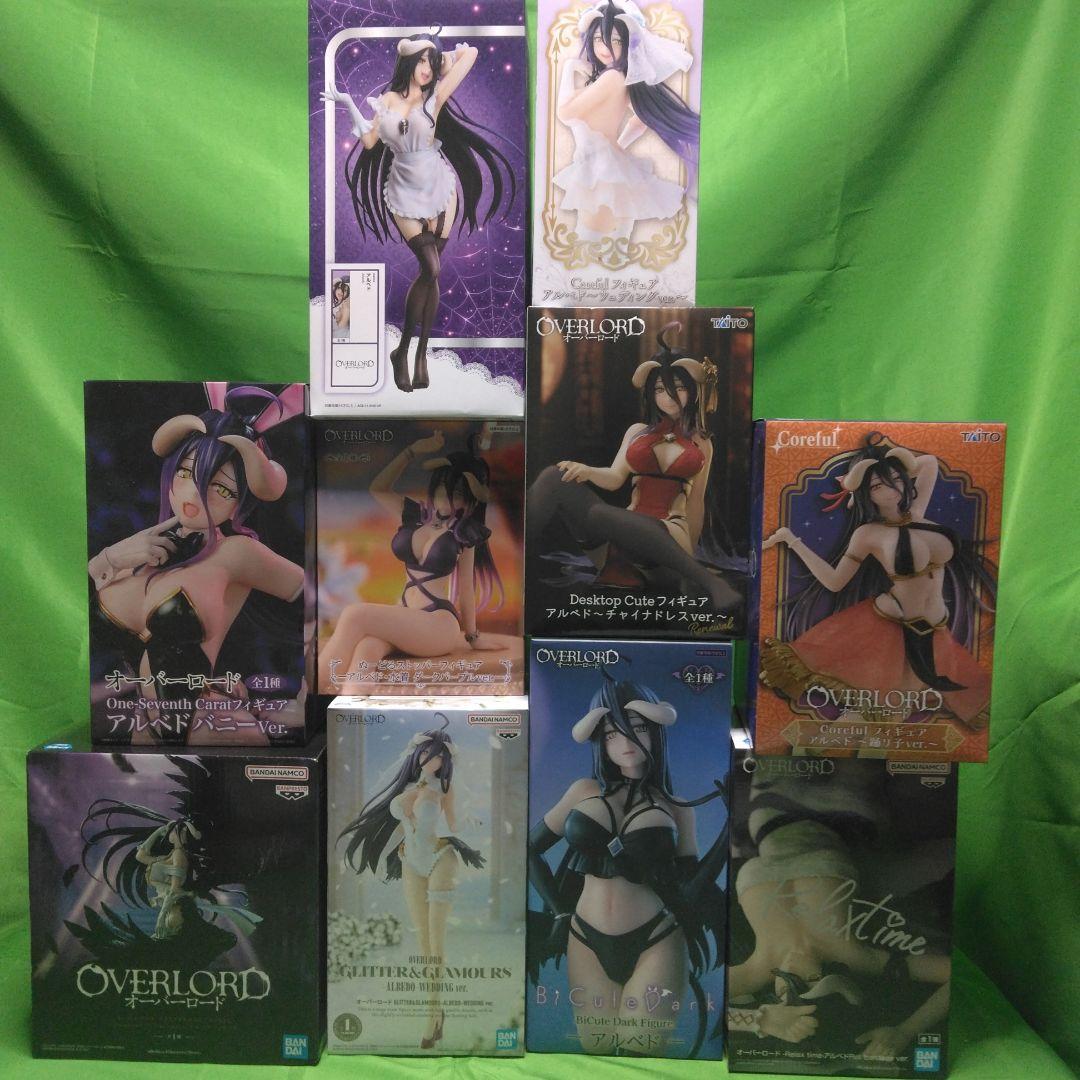 【未開封】プライズフィギュア まとめ売り オーバーロード アルベド 10種