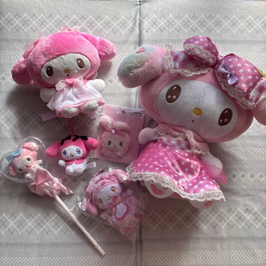 マイメロディぬいぐるみ　マスコットセット