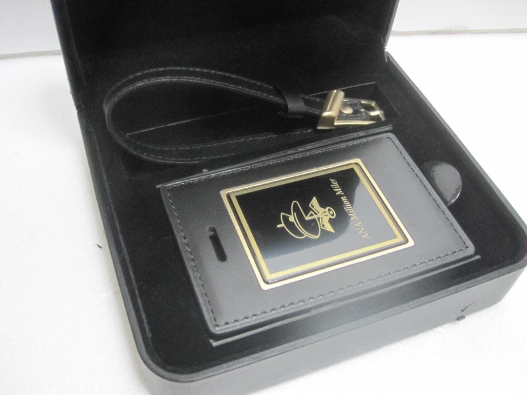 2 ANA オリジナル ネームタグ ライフタイム 50万 マイル 記念品