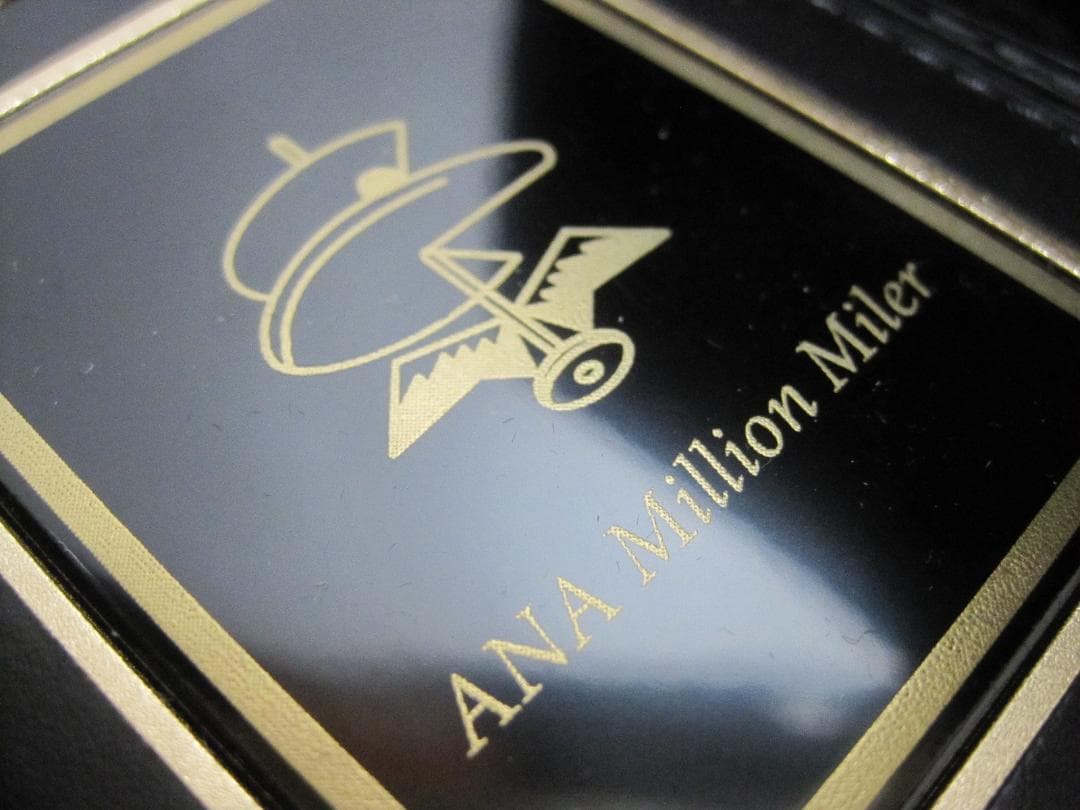 2 ANA オリジナル ネームタグ ライフタイム 50万 マイル 記念品