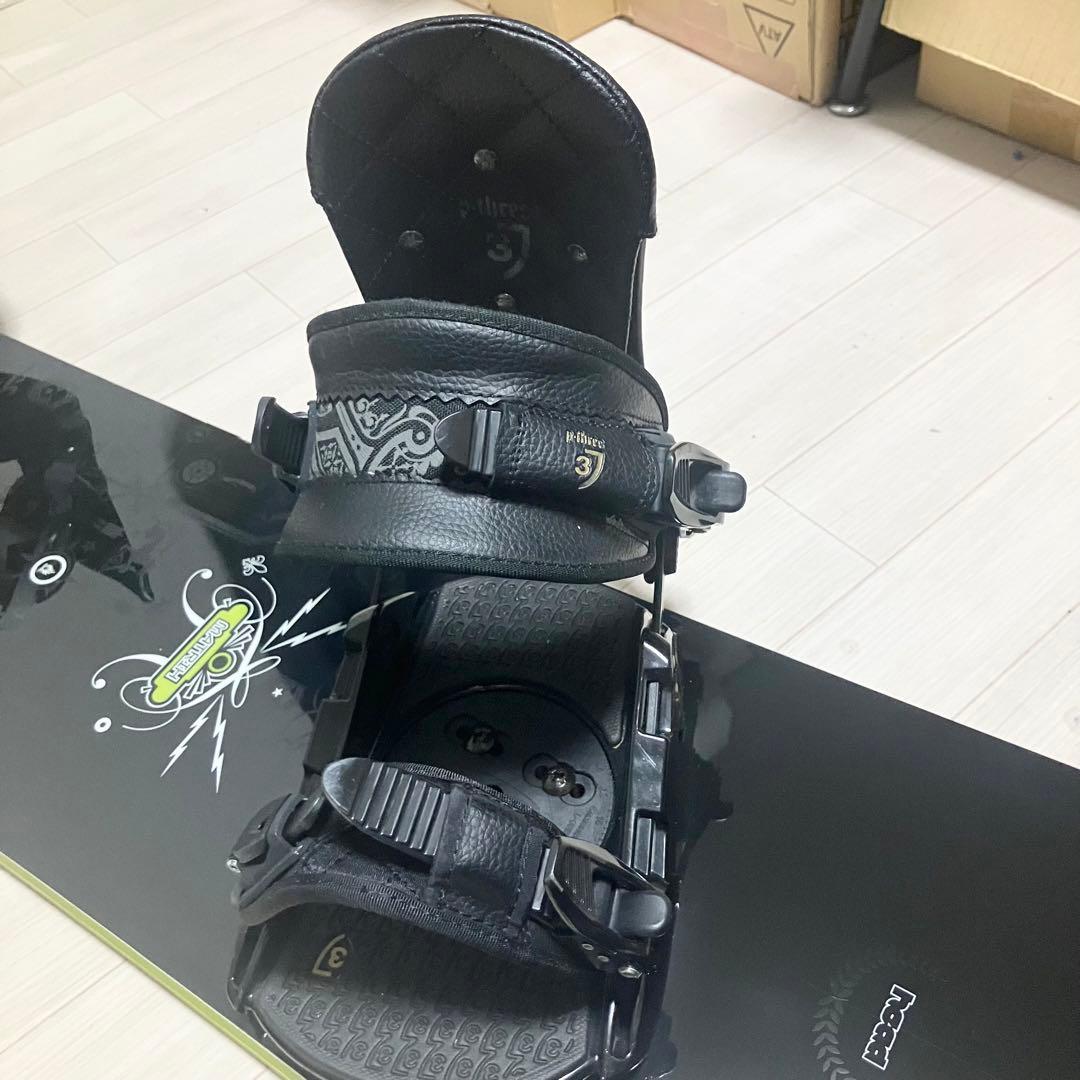 【バック付】HEADスノーボードセット152cm /HEADバインディングM