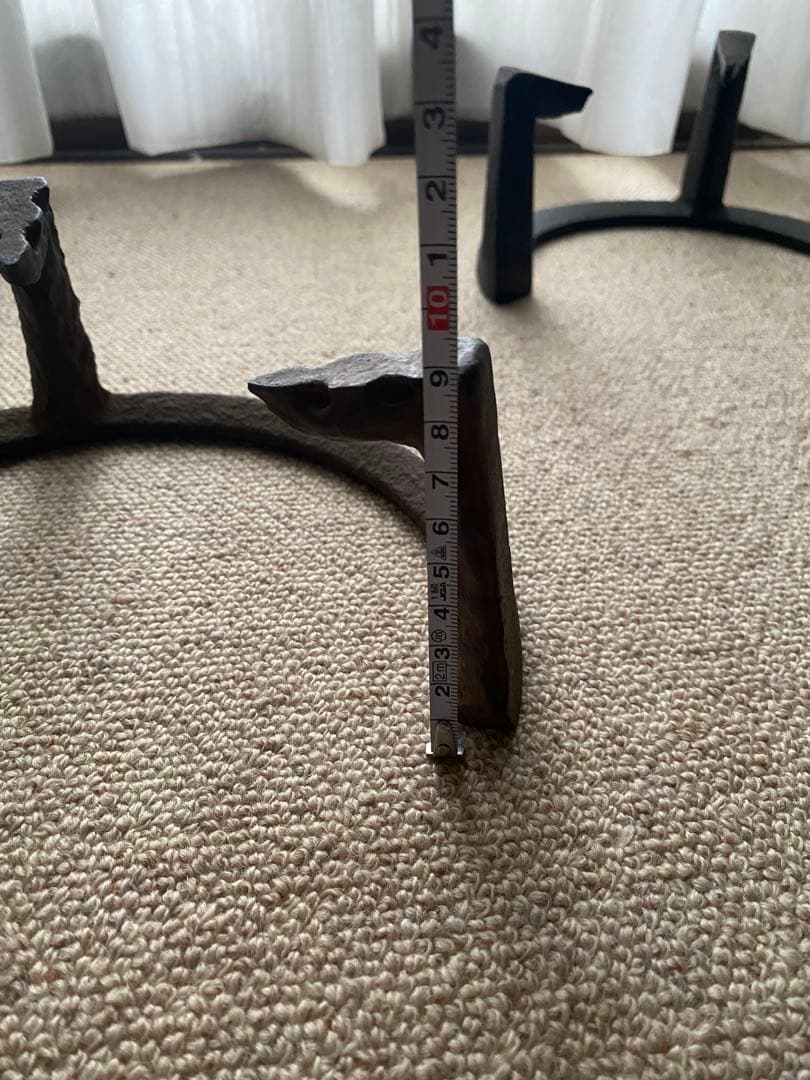 風炉五徳　特上　鉄製