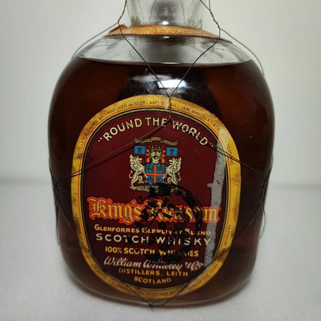 ウイスキー　キングスランサム　ディンプル　クラウンローヤル　関税スタンプ