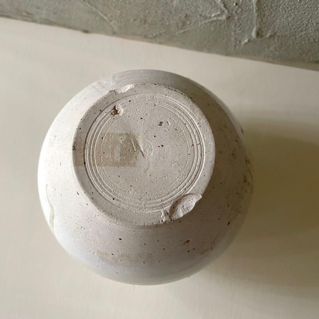 白磁 肩付壺 小壺 唐物 中国美術 中国古玩 唐代 高さ12㎝ 李朝 高麗