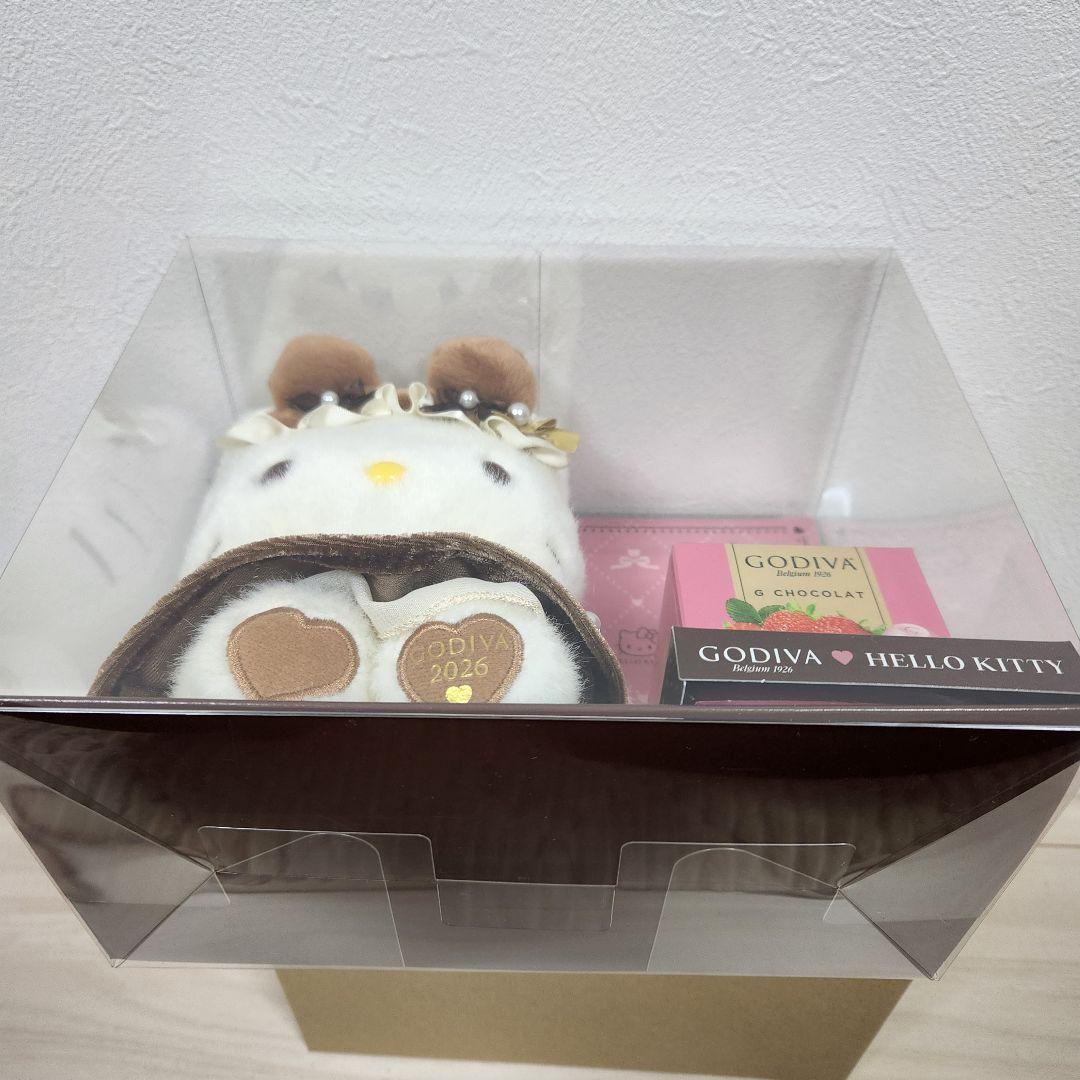 サンリオ　ハローキティ　ゴディバ　ぬいぐるみ　GODIVA 2026
