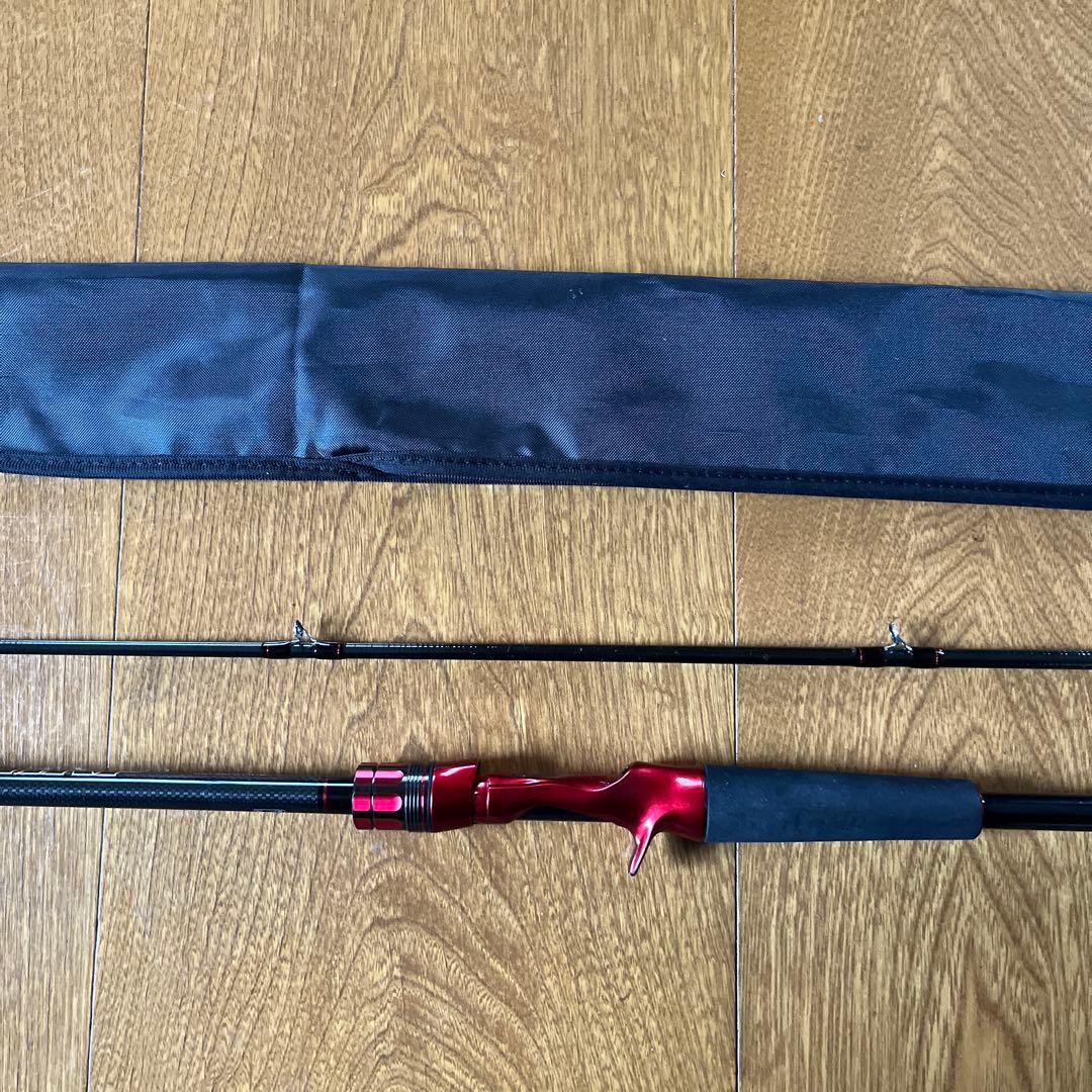 ダイワ　HRF AIR 86M/MHB ルアーロッド ブラック/レッド