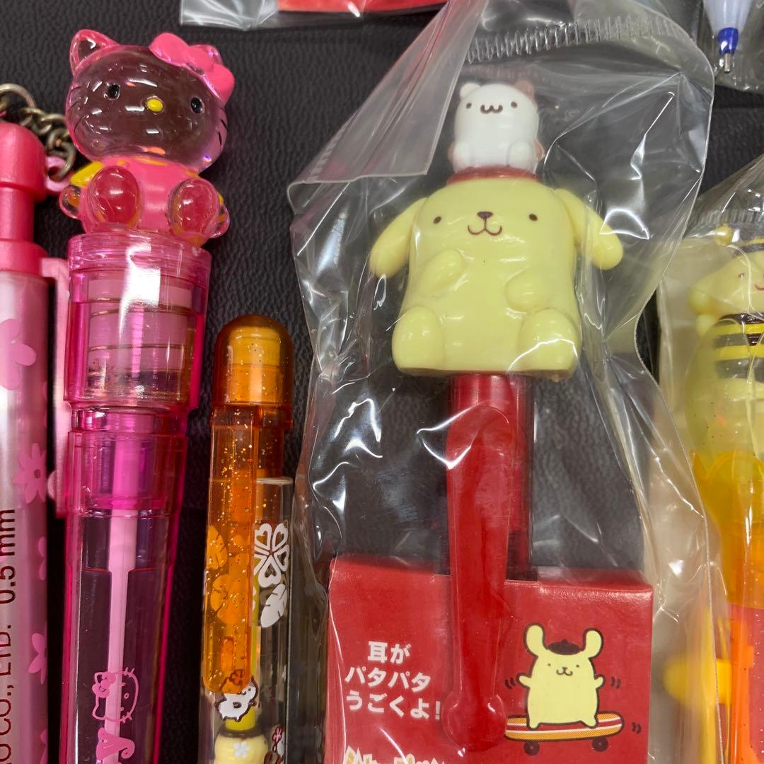 ポムポムプリン　ポムポムマフィン　キティ　昭和　レトロ　ボールペン　貴重　レア