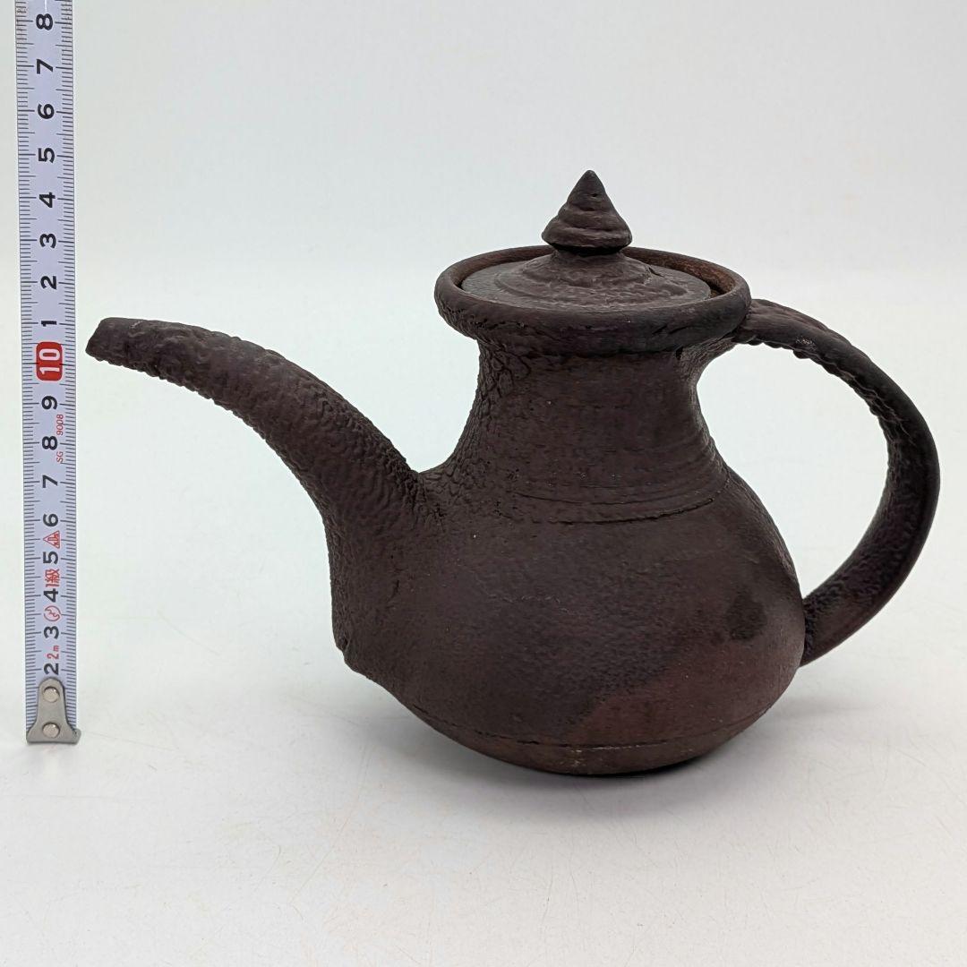 南蛮手急須 煎茶道具 煎茶器 ティーポット 食器 容器 水差 水注 ピッチャー