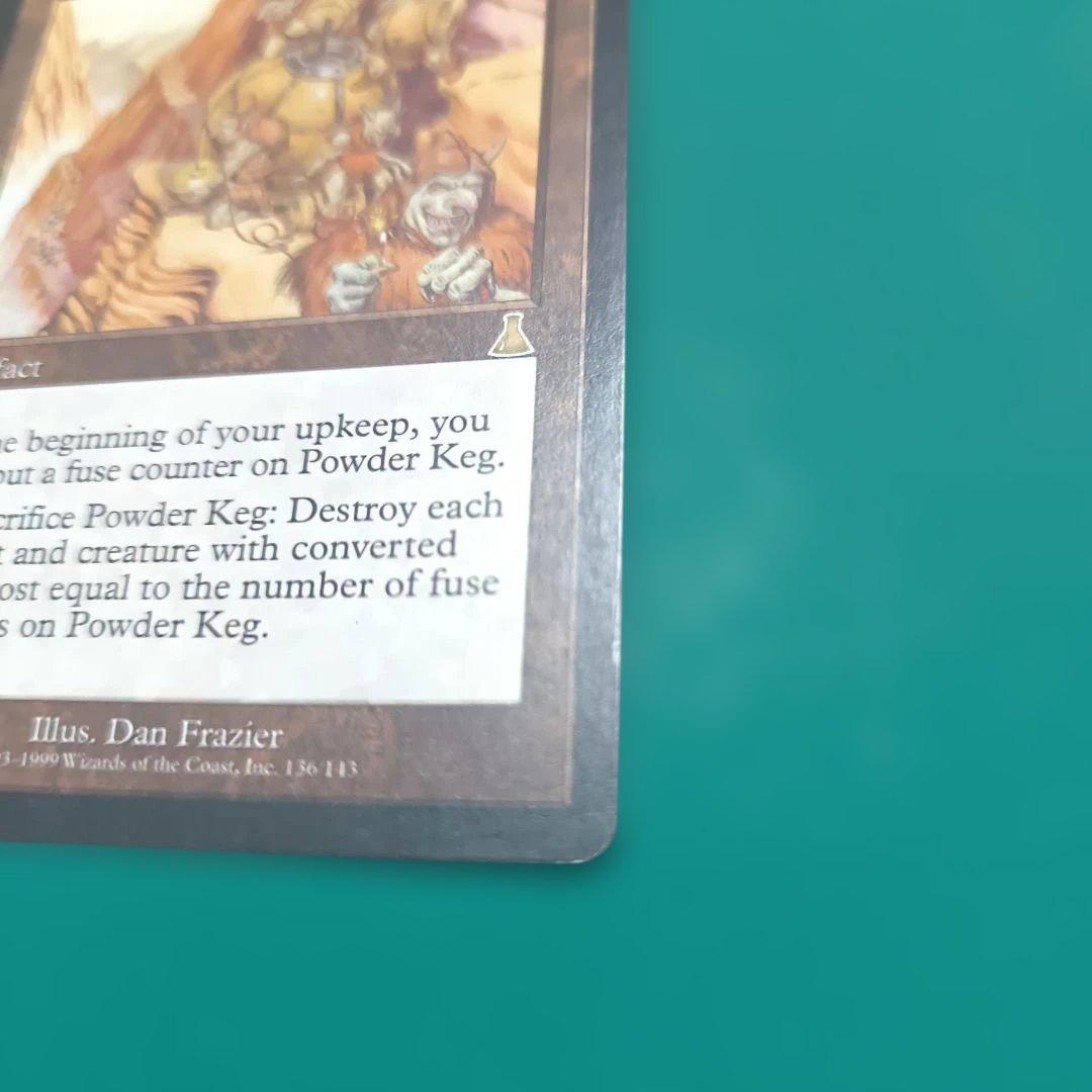 ②英語 火薬樽/Powder Keg [UDS] 茶R プレモダン 旧枠 mtg